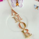 Pulseira Amor Banho de ouro18k