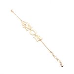 Pulseira Amor Banho de ouro18k