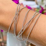 Pulseira-Colar-Corda-de-Violao-Banho-de-Rodio-Branco