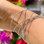 Pulseira-Colar-Corda-de-Violao-Banho-de-Rodio-Branco