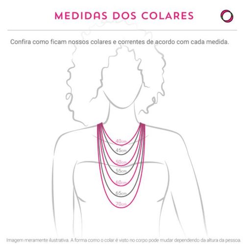 Colar folheado liso terço medalha (promoção 50%) 50cm