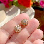 Brinco-Redondo-Zirconia-Branca-Banho-de-Ouro-18K