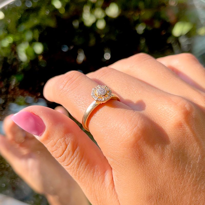 Anel-Solitario-Zirconia-Branca-Redondo-Banho-de-Ouro-18K
