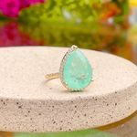 Anel-Gota-Cravejada-Fusion-Esmeralda-Colombiana-Banho-de-Ouro-18K
