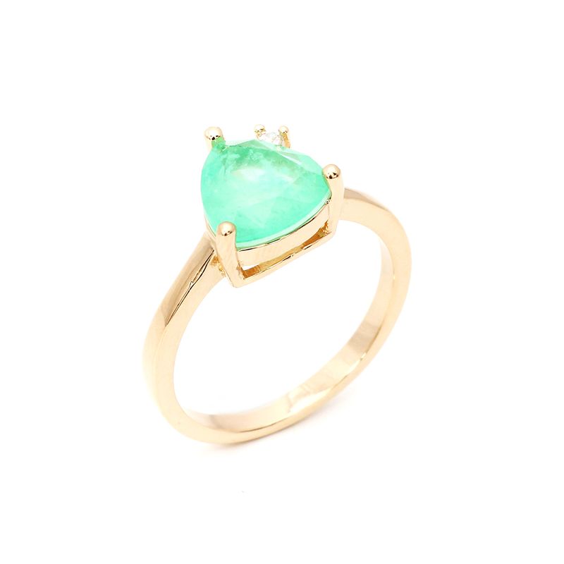 Anel-Triangulo-Fusion-Esmeralda-Colombiana-Banho-de-Ouro-18K