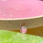 Colar-Quadrado-Cravejado-Fusion-Turmalina-Rosa-Quadrado-Prata-925