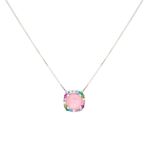 Colar-Quadrado-Cravejado-Fusion-Turmalina-Rosa-Quadrado-Prata-925