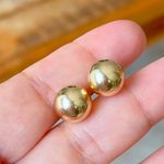 Brinco-Bola-Liso-12mm-Banho-de-Ouro-18K