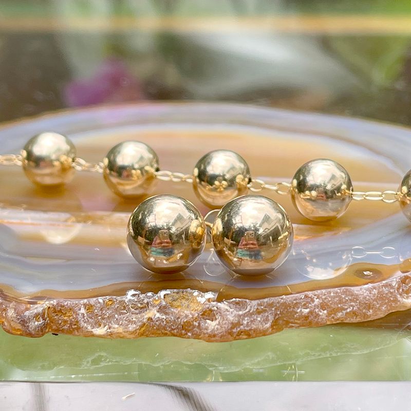 Brinco-Bola-Liso-12mm-Banho-de-Ouro-18K