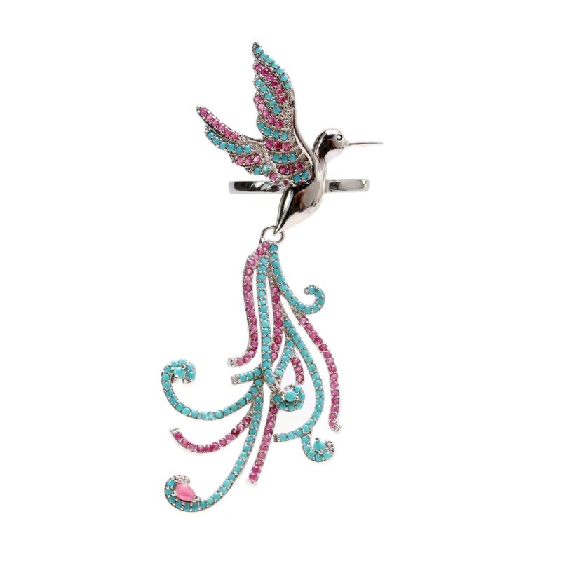 Anel-Nano-Turquesa-Beija-Flor