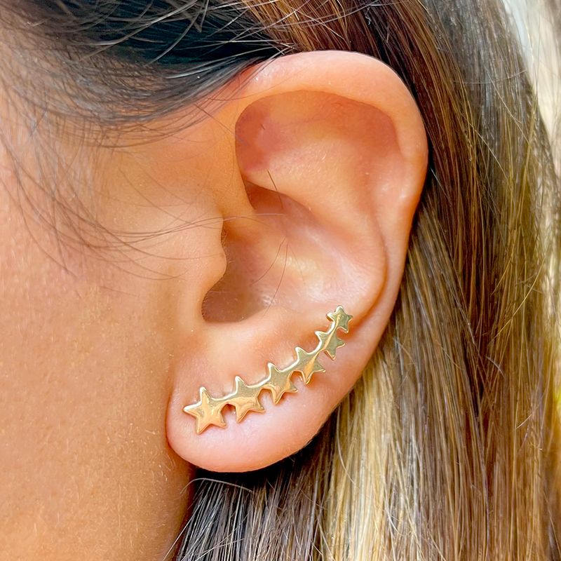 Brinco-Ear-Cuff-Estrela-Banho-de-Ouro-18K