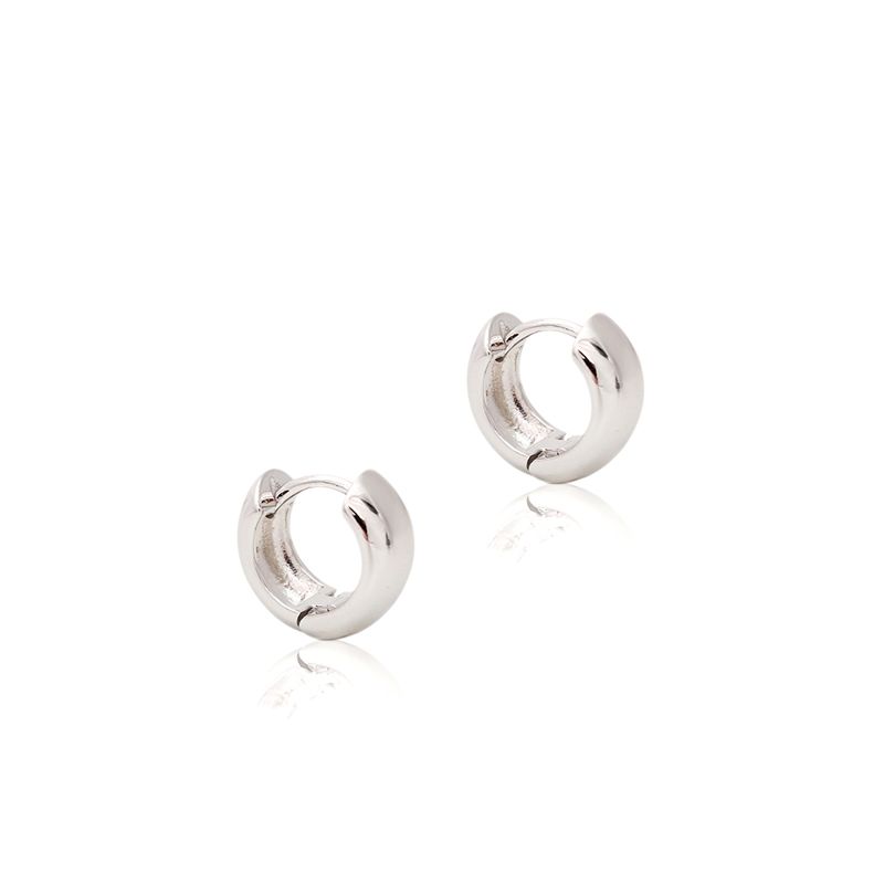 Brinco-Argola-Lisa-Pequena-12-mm-Prata-925