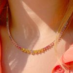 Colar-Riviera-Cristal-Citrino-Grande-Banho-de-Ouro-18K