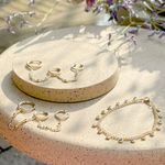 Pulseira-Bolinhas-Cristal-Safira-Banho-de-Ouro-18K-