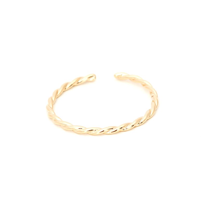 Kit-de-Aneis-Regulaveis-Redondo-Trancado-Banho-de-Ouro-18K