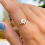 Anel-Liso-Medalha-Menino-Banho-de-Ouro-18K