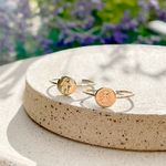 Anel-Liso-Medalha-Menina-Banho-de-Ouro-18K