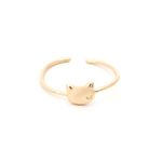Anel-Liso-Medalha-Gato-Banho-de-Ouro-18K