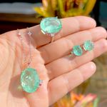 COLAR-FUSION-ESMERALDA-COLOMBIANA-ZIRCONIA-VERMELHA-ZIRCONIA-BRANCA-OVAL