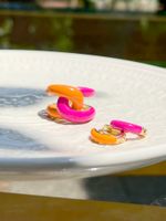 ANEL-ESMALTE-RESINA-ENTRELACADO-ENCAIXE--LARANJA-ROSA-