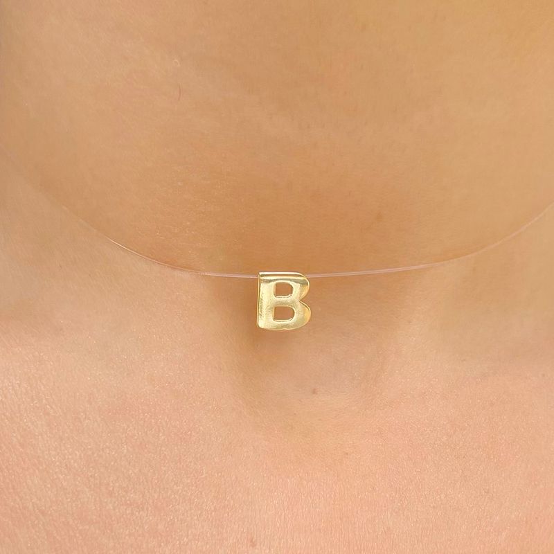 COLAR-FOLHEADO-LISO-LETRA-B-NYLON-42CM