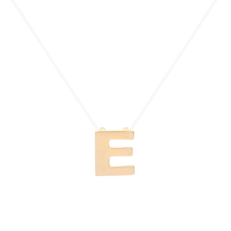 COLAR-FOLHEADO-LISO-LETRA-E-NYLON-42CM