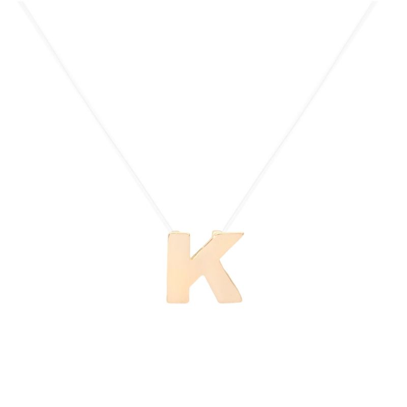 COLAR-FOLHEADO-LISO-LETRA-K-NYLON-42CM
