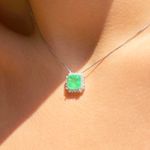 Colar-Retangulo-Bordado-Fusion-Esmeralda-Prata-925