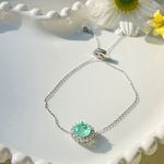 Pulseira-Botao-Cravejado-Fusion-Esmeralda-Colombiana-Prata-925