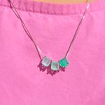 Colar-Trevo-Quadrados-Fusion-Esmeralda-Prata-925