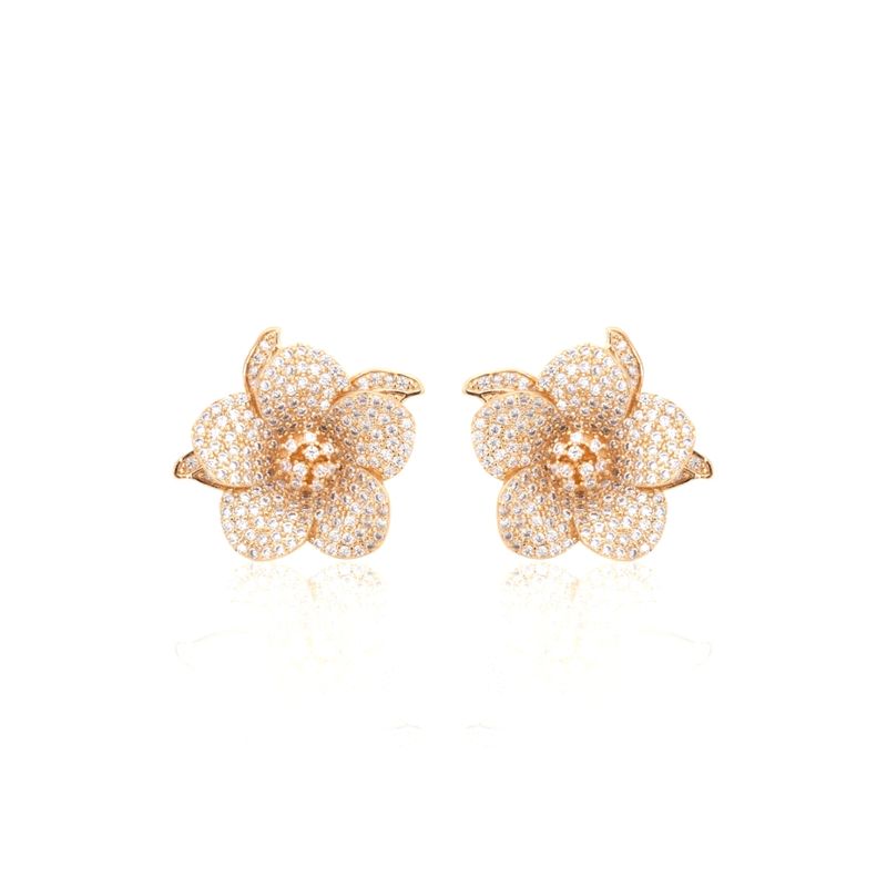 BRINCO-ZIRCONIA-BRANCA-FLOR-CRAVEJADA