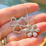 Colar-Flores-Zirconia-Branca-Prata-925