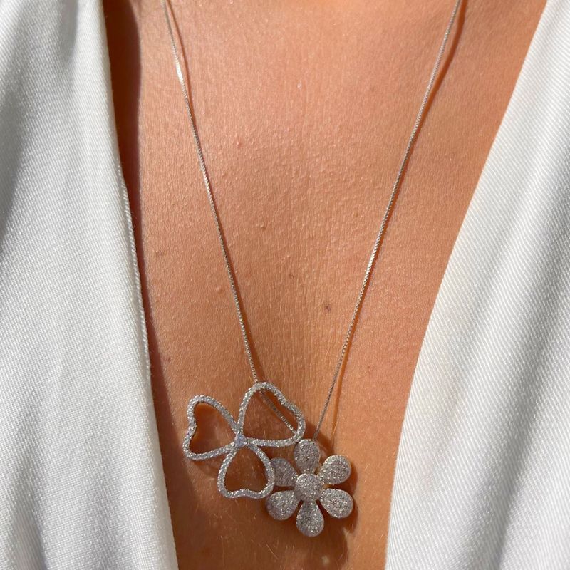 Colar-Flores-Zirconia-Branca-Prata-925