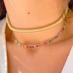 Pulseira-Mola-Lisa-Banho-de-Ouro-18K