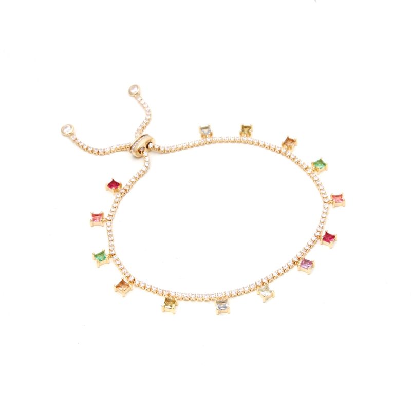 Pulseira-Cristal-Ametista-Inteira-Pedras-Quadradas-Banho-de-Ouro-18K
