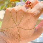 Pulseira-Trevila-Lisa-Banho-de-Ouro-18K