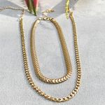 Colar-Liso-Achatado-Banho-de-Ouro-18K