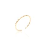 Anel-Liso-Kit-C-4---Gomos-Entrelacado-Bolinhas-Liso--Banho-de-Ouro-18K