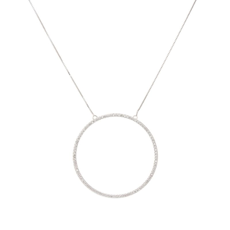 Colar-Redondo-Vazado-Zirconia-Branca-Prata-925