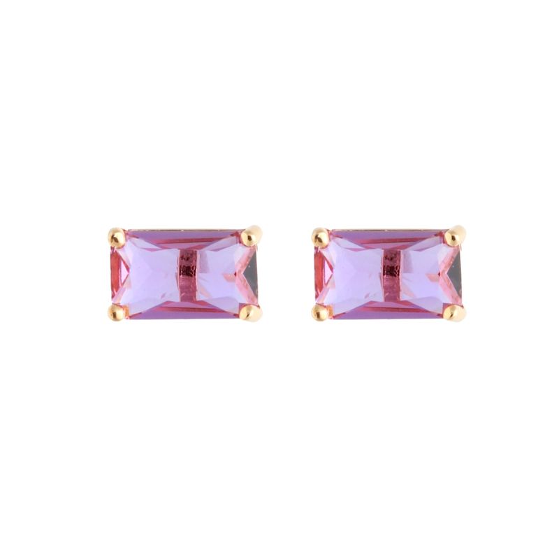 Brinco-Cristal-Ametista-Retangulo-Cravejado-KIT-C-2-Banho-de-Ouro-18K