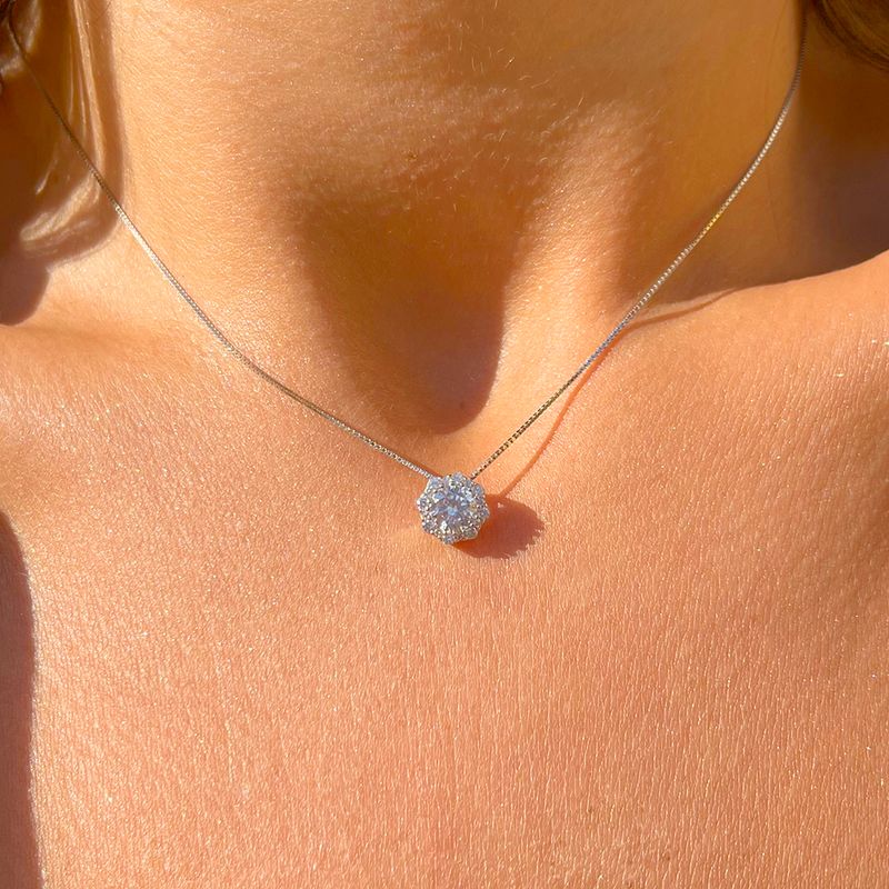 Colar-Zirconia-Branca-Flor-Cravejado-Prata-925-