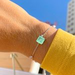 Pulseira-Quadrado-Fusion-Esmeralda-Colombiana-Prata-925