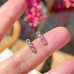 Brinco-Cristal-Ametista-Bolinhas-Banho-de-Ouro-18K