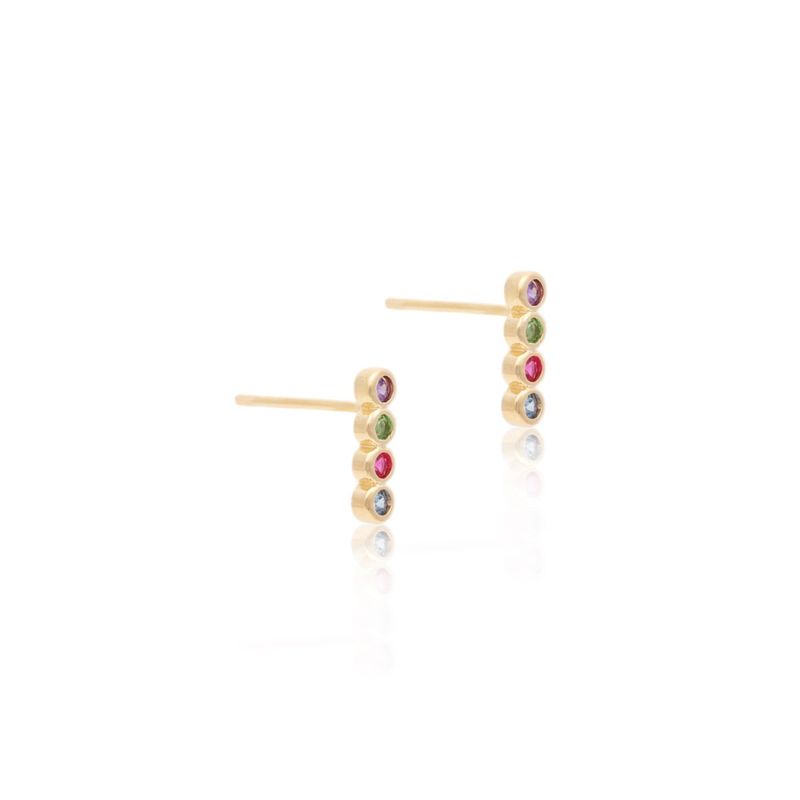 Brinco-Cristal-Ametista-Bolinhas-Banho-de-Ouro-18K