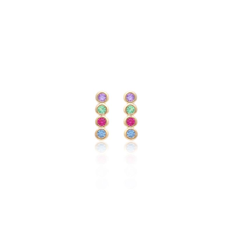Brinco-Cristal-Ametista-Bolinhas-Banho-de-Ouro-18K