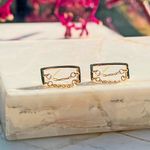 Brinco-Liso-Corrente-Banho-de-Ouro-18K