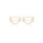 Brinco-Liso-Corrente-Banho-de-Ouro-18K