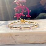 Pulseira-Cristal-Tanzanita-Formas-Banho-de-Ouro-18K
