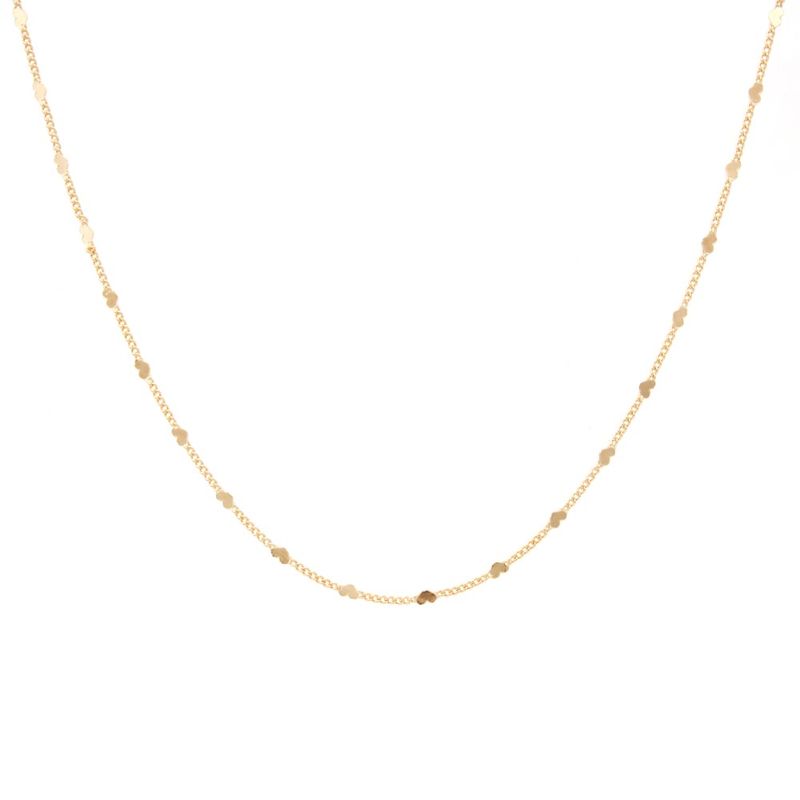 Colar-de-Corpo--Body-Chain--Liso-Coracao-Banho-de-Ouro-18K
