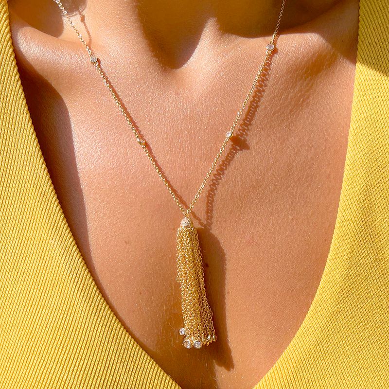 Colar-Chuveirinho-Zirconia-Branca-Banho-de-Ouro-18K